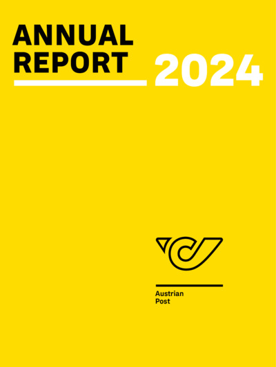 Front page of report 'Austrian Post - Annual Report 2024'