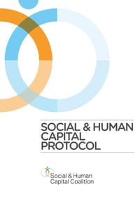 Front page of report 'Social & Human Capital Protocol'