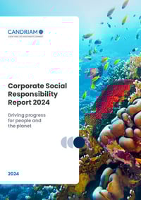 Front page of report 'Corporate Social Responsibility Report 2024'