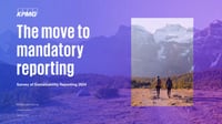 Front page of report 'The move to mandatory reporting'