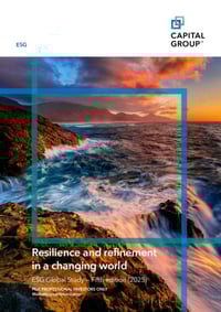 Front page of report 'Resilience and refinement in a changing world'