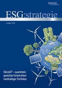 Front page of report 'ESG:strategie'