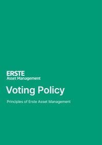 Front page of report 'Voting Policy'