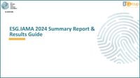 Front page of report 'ESG.IAMA 2024'