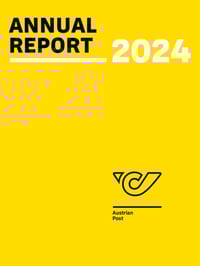 Front page of report 'Austrian Post - Annual Report 2024'