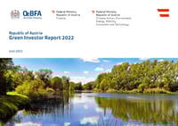 Front page of report 'Green Investor Report 2022'