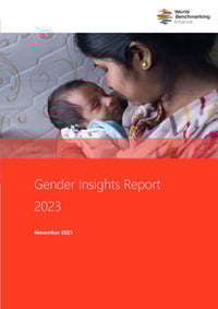 Front page of report 'Gender Insights Report 2023'