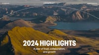 Front page of report 'Climate Arc 2024 Highlights Report'
