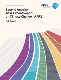 Front page of report 'Second Austrian Assessment Report on Climate Change (AAR2)'