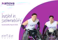 Front page of report 'Invested in Sustainability '