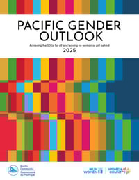 Front page of report 'PACIFIC GENDER OUTLOOK'