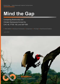 Front page of report 'Mind the Gap'
