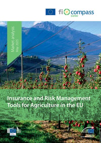 Front page of report 'Insurance and Risk Management Tools for Agriculture in the EU'