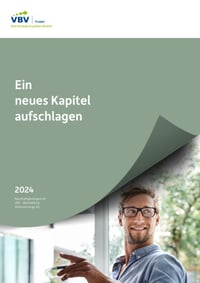 Front page of report 'Nachhaltigkeitsbericht VBV - Betriebliche Altersvorsorge AG'