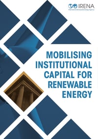 Front page of report 'Mobilising institutional capital for renewable energy'