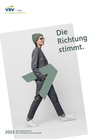 Front page of report '2025_Nachhaltigkeitsbericht VBV - Betriebliche Altersvorsorge AG'