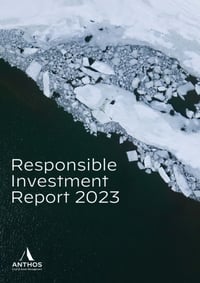 Front page of report 'Responsible Investment Report 2023'