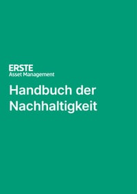 Front page of report 'Handbuch der Nachhaltigkeit'