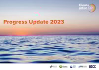 Front page of report 'Progress Update 2023'