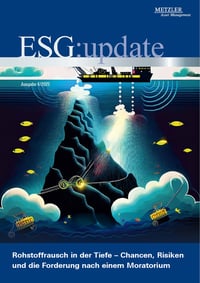Front page of report 'ESG:update'