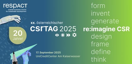 Cover for 20 Jahre csrTAG: Österreichs Leitkongress für nachhaltiges Wirtschaften
