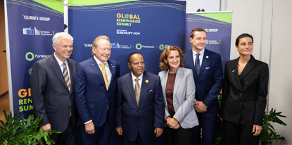 Cover for Climate Week NYC: Global leaders call for speeding up of renewables and clean electrification