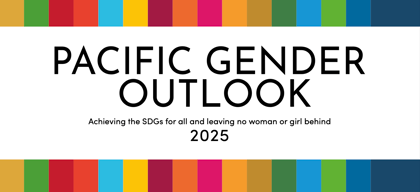 Cover for Evidence-based picture of gender equality in the Pacific