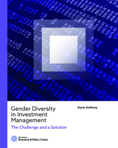 Front page of report 'Gender Diversity in Investment Management'