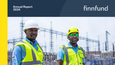 Front page of report 'Finnfund Annual Report 2024'